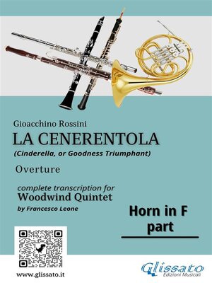 cover image of French Horn in F part of "La Cenerentola" for Woodwind Quintet